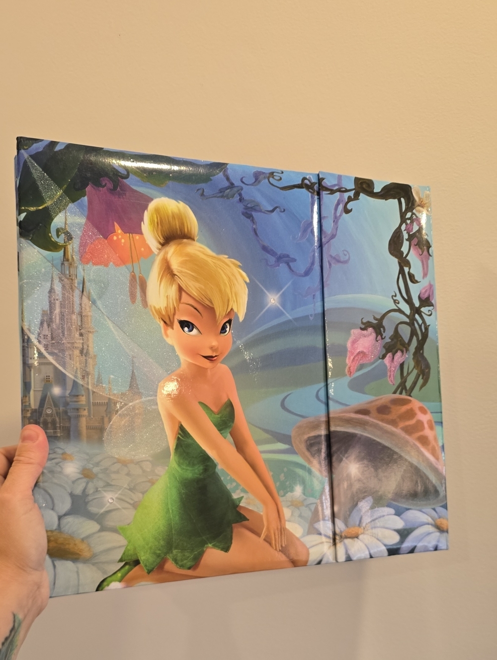 Vintage Disney Tinker Bell Scrap Book